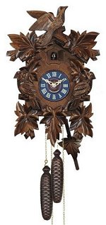 Engstler Cuckoo Clock<br>5 Leaf - 8 Day - 16 Inch